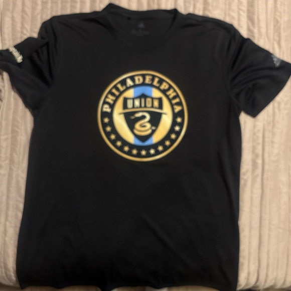 Adidas Black Crew Neck T-Shirt - Picture 1 of 5